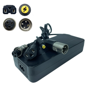 12.6V 12A 168W 전원 어댑터(DC 플러그 4개 포함), LED 상태 표시기